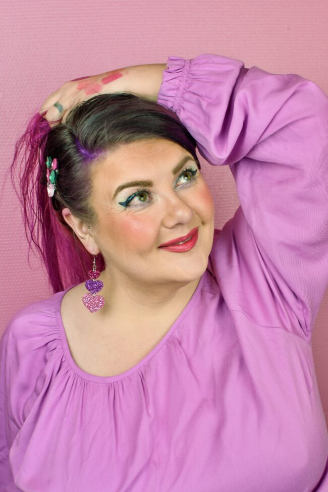 Monisaiset Sydämenmuotoiset TreAmor Glitter korvakorut titiMadam Monisaiset Sydämenmuotoiset TreAmor Glitter korvakorut titiMadam