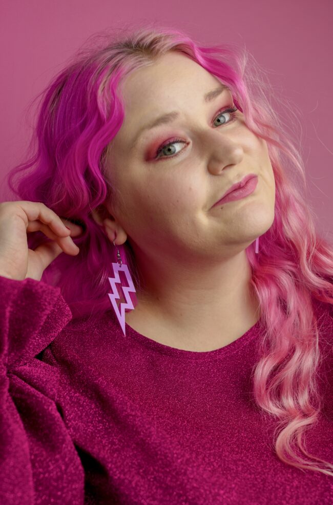 Isot Salama Korvakorut Purkkapinkki titiMadam Jewelry Isot Salama Korvakorut Purkkapinkki titiMadam Jewelry