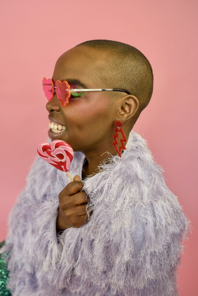 Kotimainen Design Näyttävät Salama Glitter Korvakorut Punainen - titiMadam Jewelry Kotimainen Design Näyttävät Salama Glitter Korvakorut Punainen - titiMadam Jewelry