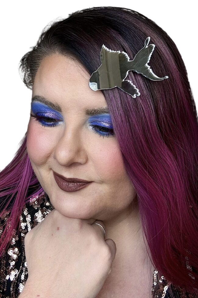 Galatee Kultakala Hopea Peili Iso Pinni titiMadam Jewelry Galatee Kultakala Hopea Peili Iso Pinni titiMadam Jewelry