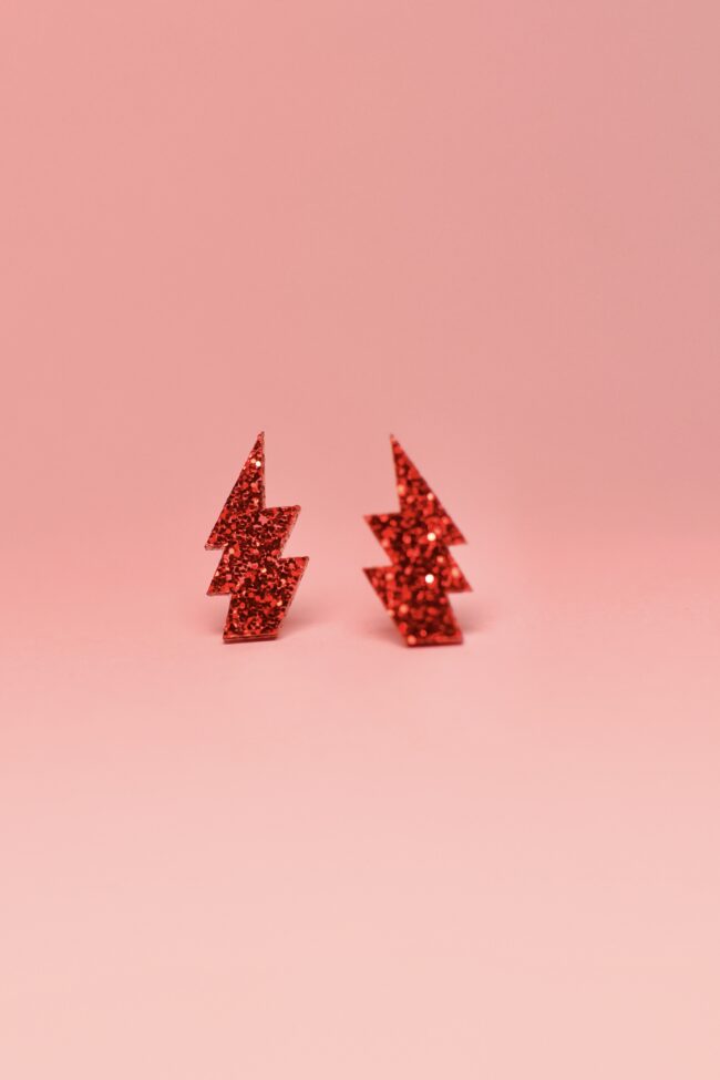 Pienet Glitter Salama Nappikorvakorut titiMadam Jewelry Pienet Glitter Salama Nappikorvakorut titiMadam Jewelry