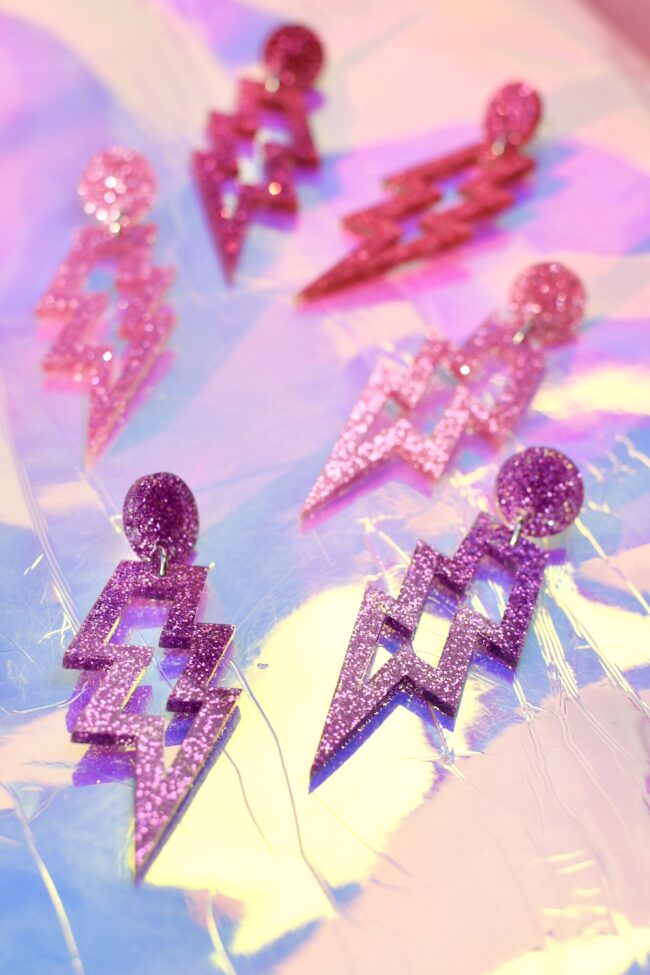 Isot Glitter Salama Korvakorut Tapilla titiMadam-3 Isot Glitter Salama Korvakorut Tapilla titiMadam