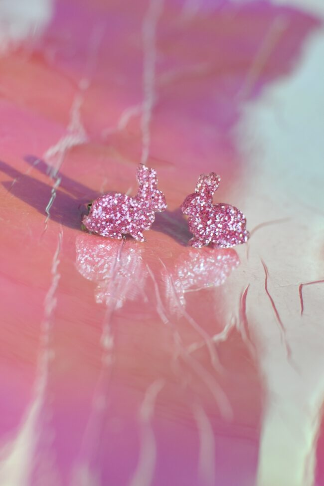 Pienet Pauliina Pupu pinkit Glitter Korvakorut titiMadam Pienet Pauliina Pupu Glitter Korvakorut titiMadam