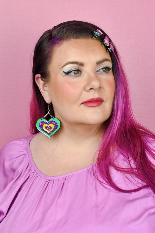 Upeat Supesydän korvakorut titiMadam Jewelry Upeat glitter DOPPY korvakorut kotimaisen titiMadam Jewelryn verkkokaupasta!