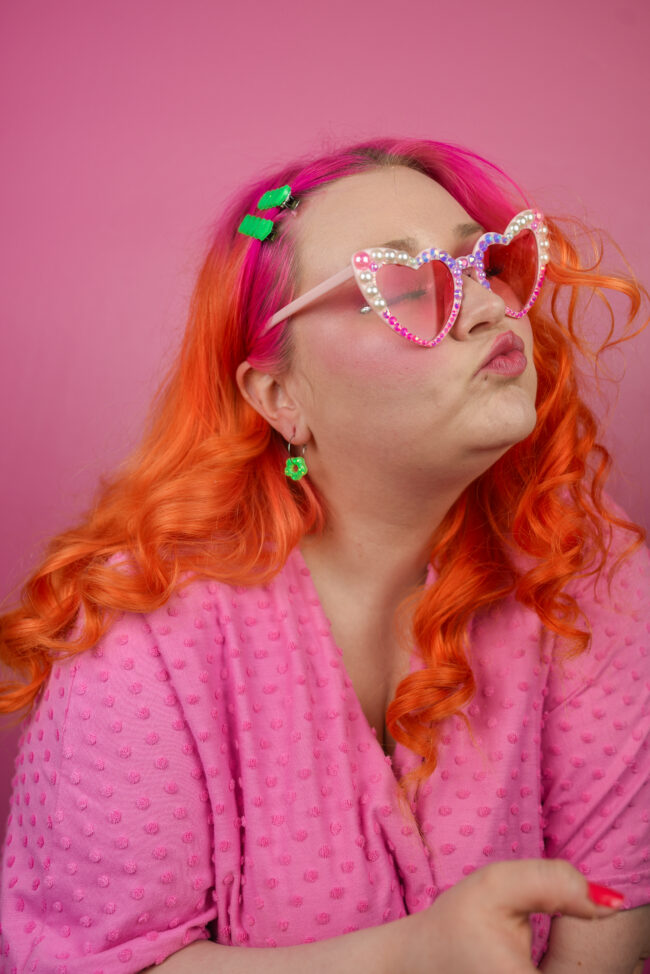 Vaaaleanpunaiset sydämen malliset aurinkolasit titiMadam Jewelry Vaaaleanpunaiset sydämen malliset aurinkolasit titiMadam Jewelry