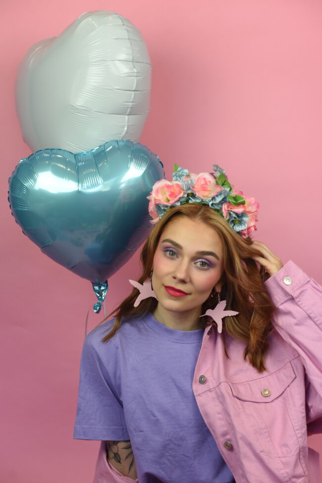 Isot Vaaleanpunaiset Kolibri Korvakorut titiMadam Jewelry Isot Vaaleanpunaiset Kolibri Korvakorut titiMadam Jewelry