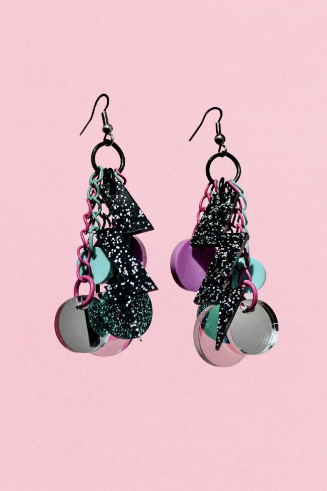 DOP LIghtning moniosaiset värikkäät style korvakorut titiMadam Jewelry DOP LIghtning moniosaiset värikkäät style korvakorut titiMadam Jewelry