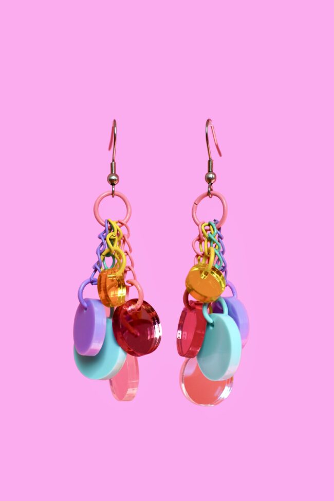 DOP Orginal moniväriset pastel korvakorut titiMadam Jewelry DOP Orginal moniväriset pastel korvakorut titiMadam Jewelry