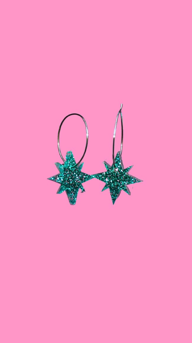 Glitter Galaxy pienet jade korvakorut titiMadam Jewelry Glitter Galaxy pienet jade korvakorut titiMadam Jewelry