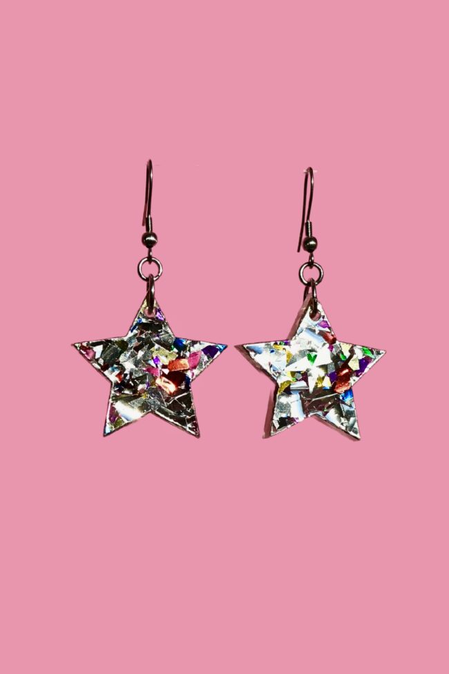 Glitter Tähti moniväriset korvakorut titiMadam Jewelry Glitter Tähti moniväriset korvakorut titiMadam Jewelry