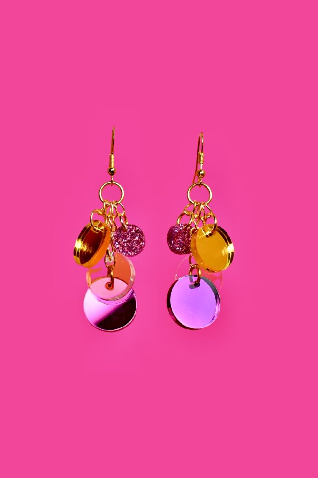 DOP BASIC Golden Lilac moniosaiset korvakorut titiMadam Jewelry DOP BASIC Golden Lilac moniosaiset korvakorut titiMadam Jewelry