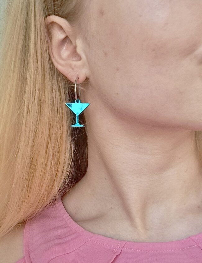 Pienet Cocktail korvakorut renkaalla jade peili titiMadam Jewelry Pienet Cocktail korvakorut renkaalla jade peili titiMadam Jewelry