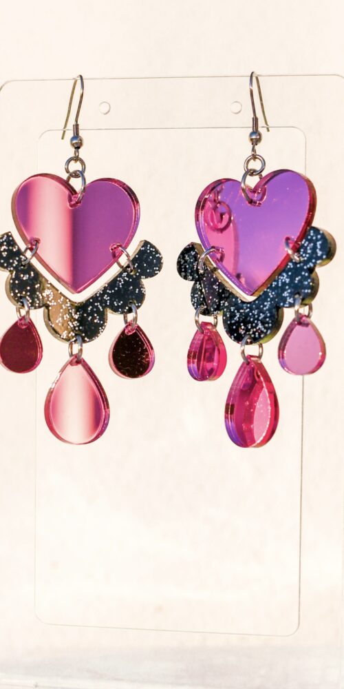 HeartDrop Moniosaiset näyttävät korvakorut titiMadam Jewelry