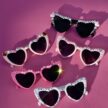 Customoitavat Sydän aurinkolasit häät titiMadam Jewelry