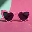 Customoitavat uniikit Sydän aurinkolasit Bride To Be Pinkki titiMadam Jewelry