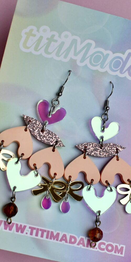 Näyttävät uniikit HEARTLESS 36 korvakorut titiMadam Jewelry