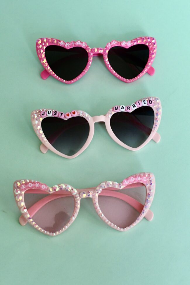 Pinkit Sydän aurinkolasit häihin ja polttareihin titiMadam Jewelry Pinkit Sydän aurinkolasit häihin ja polttareihin titiMadam Jewelry