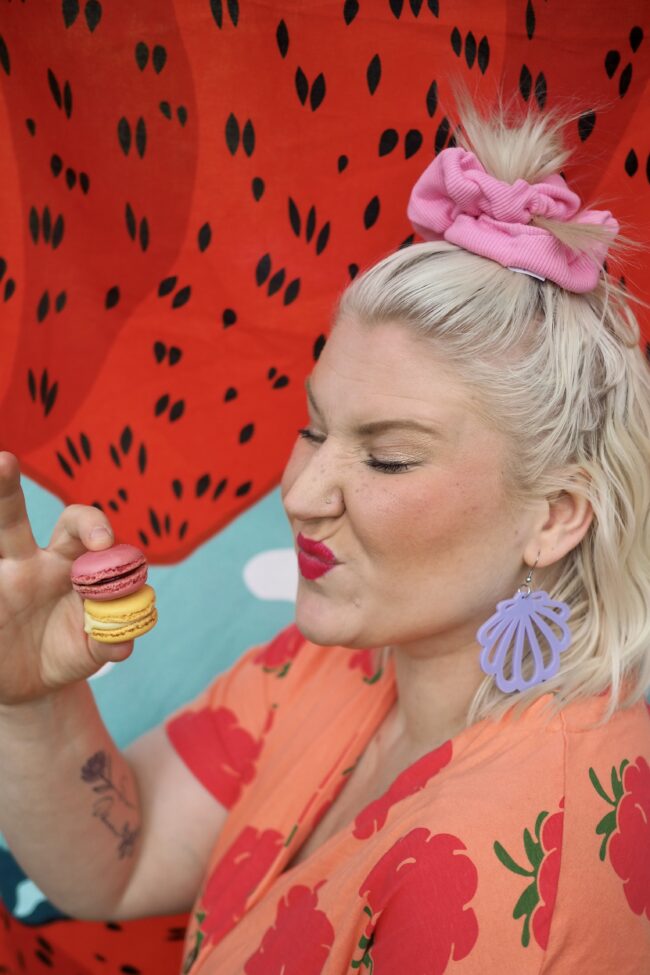 Simpukka korvakorut laventeli sävyssä titiMadam Jewelry Simpukka korvakorut laventeli sävyssä titiMadam Jewelry