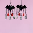 BOO Lepakko Korvakorut Halloween Special titiMadam Jewelry