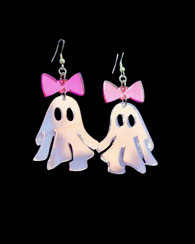 Kummitus rusetilla halloween korvikset titiMadam Jewelry Kummitus rusetilla halloween korvikset titiMadam Jewelry