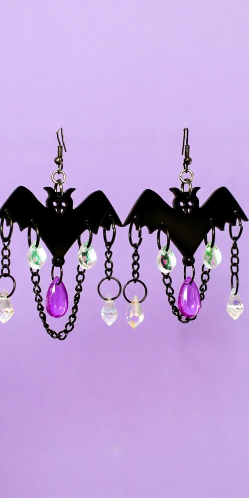 Lepakko moniosaiset Halloween Special korvakorut titiMadam Jewelry