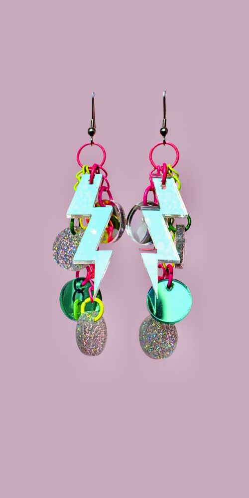 DOP Light glitter Neon korvakorut titiMadam Jewelry