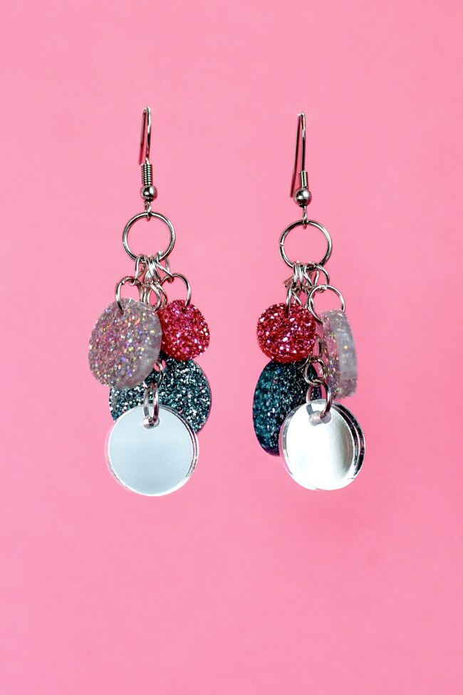 DOP Basic moniosaiset glitter korvakorut Fancy sävyssä titiMadam Jewelry